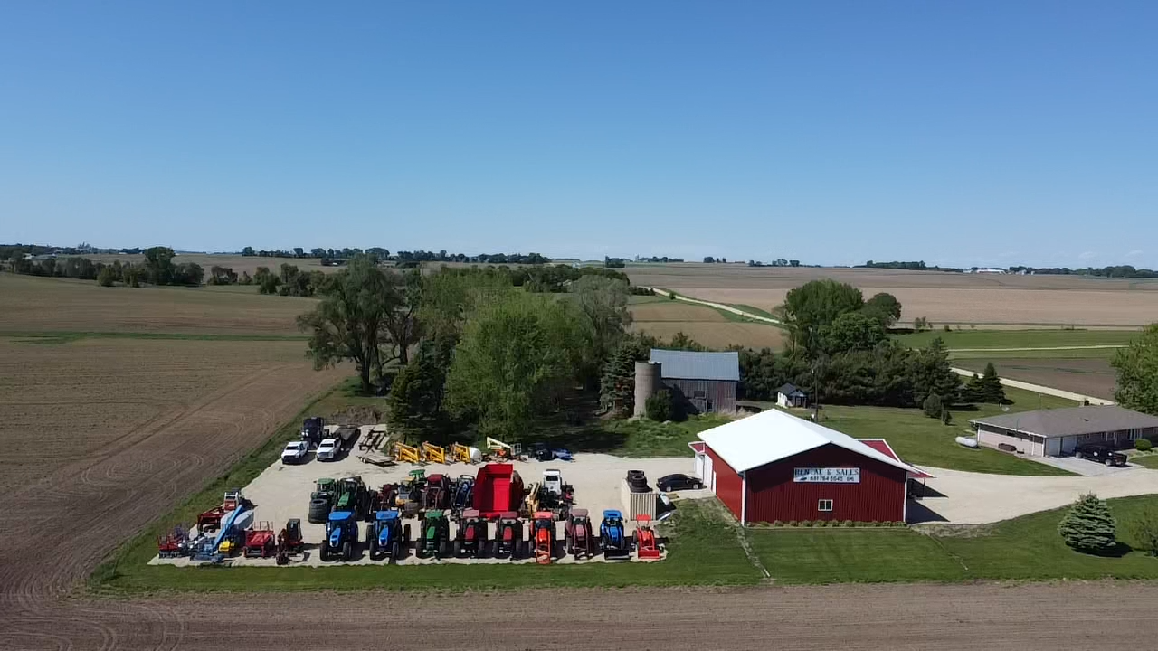 Platinum Tractor Facility Aerial View